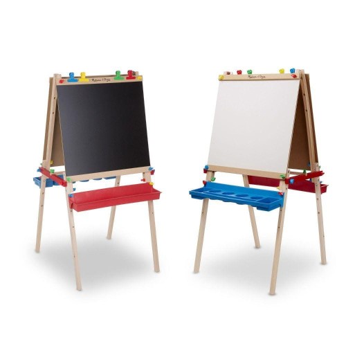 Melissa & Doug Drewniana tablica dwustronna Deluxe regulowana 