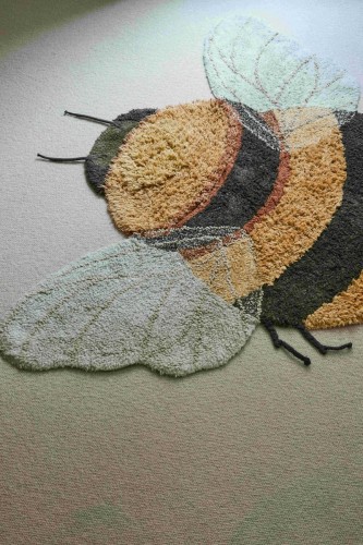 Lorena Canals Dywan bawełniany Pszczoła Bee Planet Bee 115×150