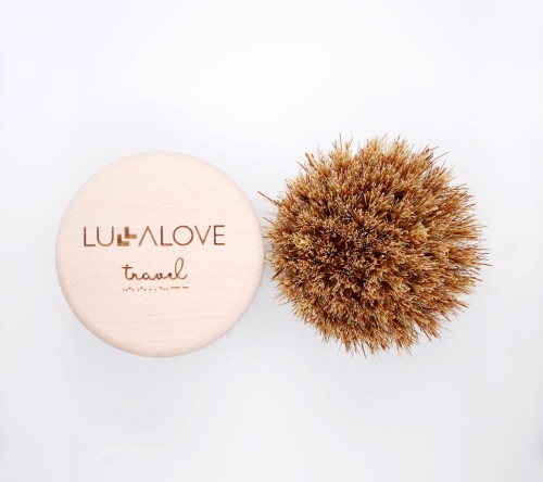 Lullalove Szczotka travel - kokos i tampico