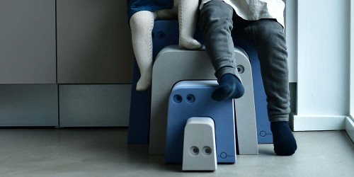 Mrówkojad zabawka sensoryczna dla dzieci Sand Grey| bObles