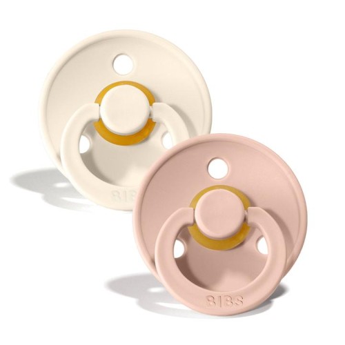 Bibs Smoczek Uspokajający 2-Pack M Kauczuk Hevea
