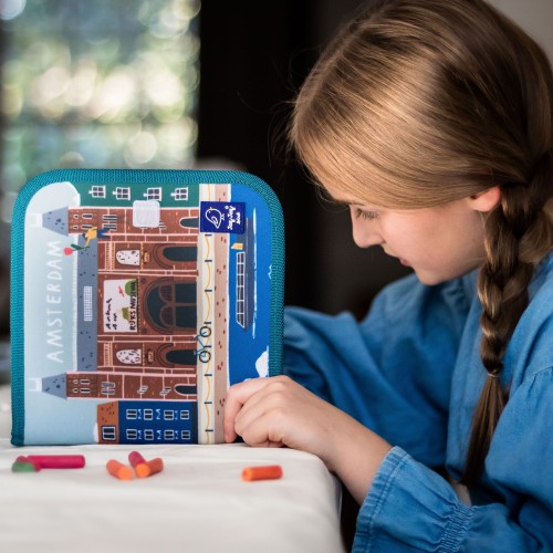 Jaq Jaq Bird - Kolorowanka Wielokrotnego Użytku  Amsterdam  3+