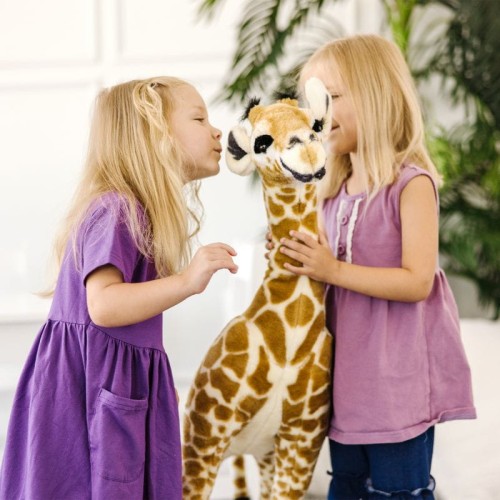 Melissa & Doug Duża stojąca pluszowa Żyrafa 