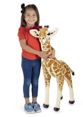 Melissa & Doug Duża stojąca pluszowa Żyrafa 