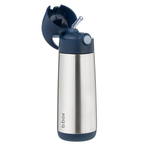 b.box Bidon Termiczny ze Słomką Midnight 500 ml