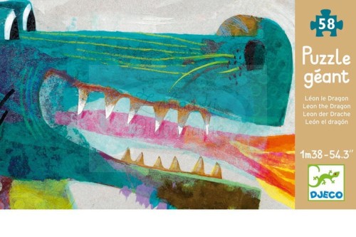 Djeco Puzzle Smok Leon 37 el. 5+