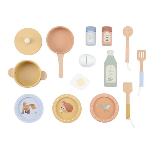 Little Dutch Drewniana Kuchnia Miętowa FSC 3+