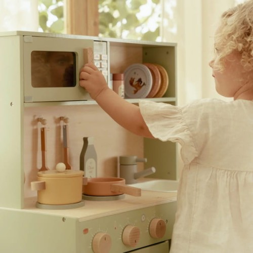 Little Dutch Drewniana Kuchnia Miętowa FSC 3+