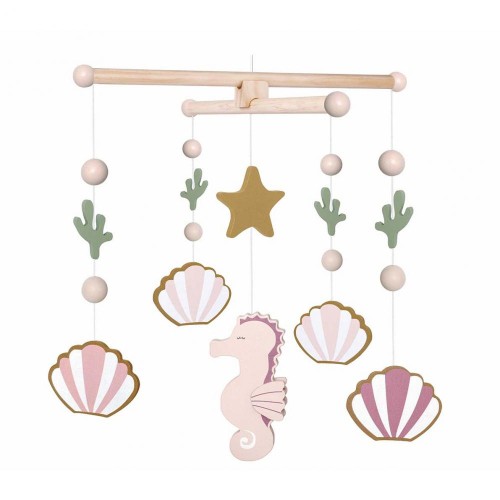 Jabadabado Drewniane Mobile Konik Morski 0+ | Sklep