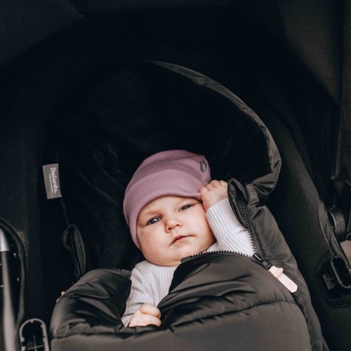 Śpiworek do wózka Robin - czarny, 0-12m