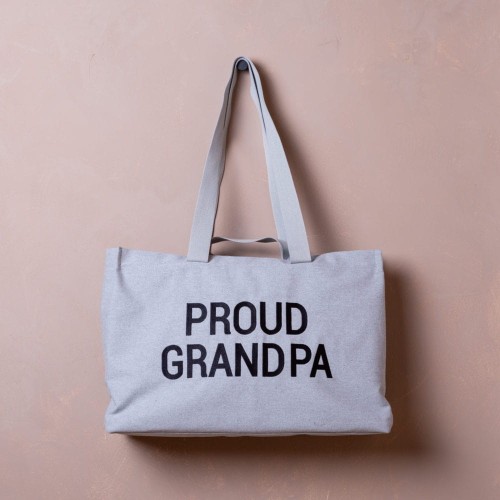 Childhome Torba Grandpa Bag Canvas Grey