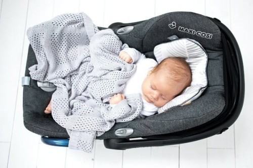 Sleepee Kocyk Bambusowy Ultra Soft Lovely Graphit 0+