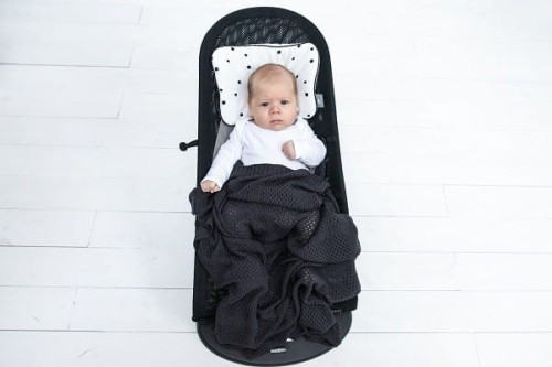Sleepee Kocyk Bambusowy Ultra Soft Lovely Graphit 0+