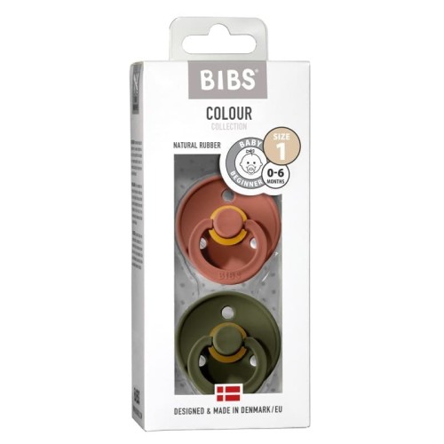 Smoczek uspokajający BIBS 2-pak S Kauczuk Hevea 