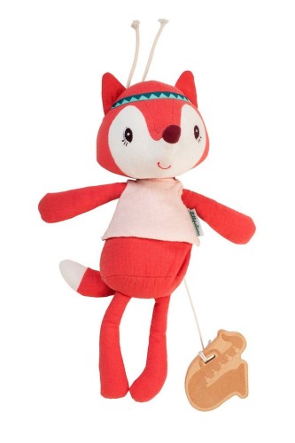 Lilliputiens Przytulanka z pozytywką Lisiczka Alice 0m+