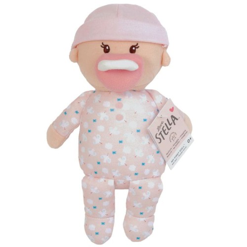 Manhattan Toy Lalka Love Stella Peach z miękką kołyską 