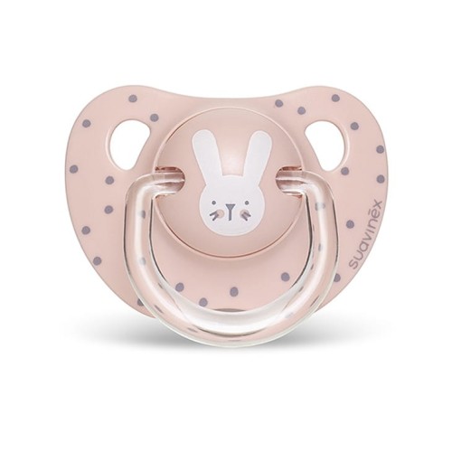 Suavinex Smoczek Anatomiczny HYGGE 18M+ Królik Różowy