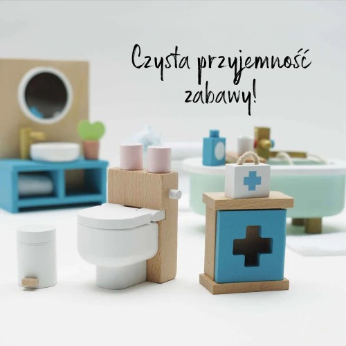 Le Toy Van Drewniane Mebelki Łazienka Daisylane | 3+