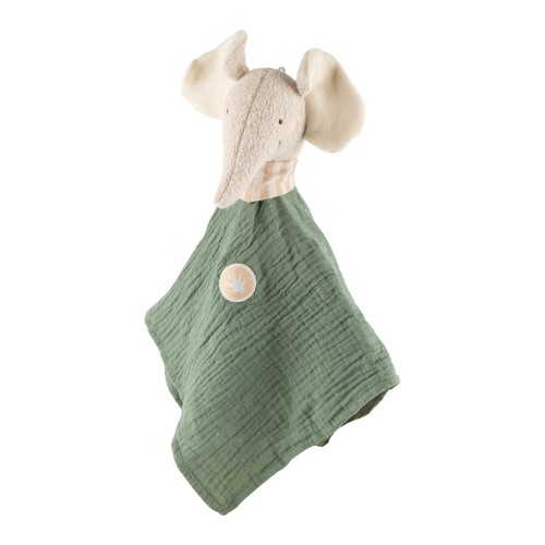 Przytulanka – muślinowy komforter Słonik, 36 cm | sigikid