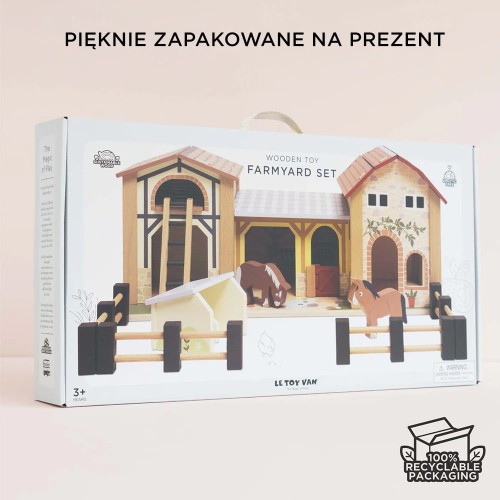 Le Toy Van Drewniana farma z figurkami 3+