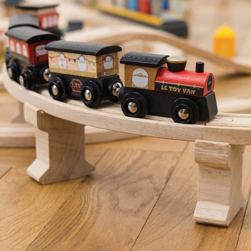 Le Toy Van Drewniana Kolejka Londyn 120el 3+