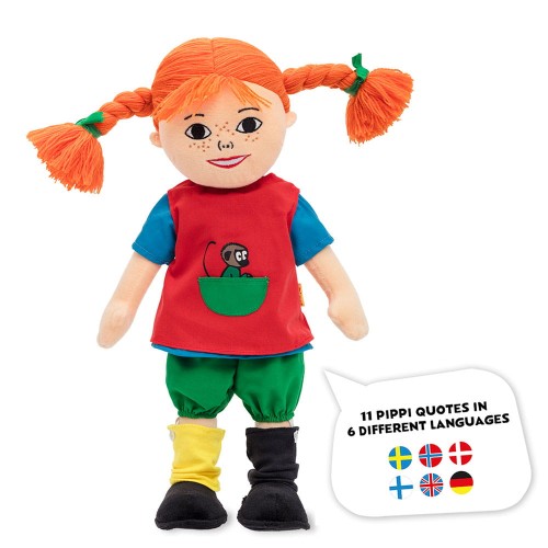 Pippi Lalka Mówiąca Pippi Langstrumpf 40cm 10m+