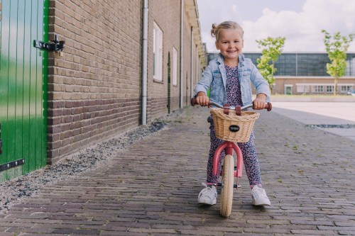 Trybike Rowerek Biegowy Balansujący Różowy 15m+ 