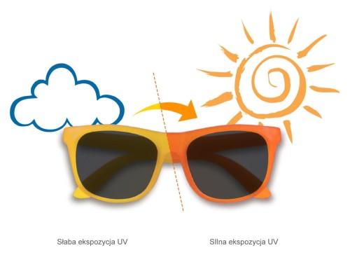 Real Kids Okulary Przeciwsłoneczne Switch Żółto-Pomarańczowe 4-7 lat