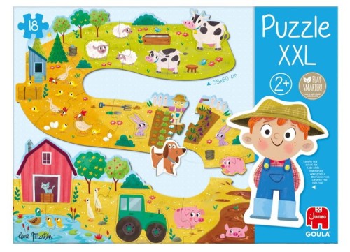 Puzzle XXL Farma Goula 18 el. 2+