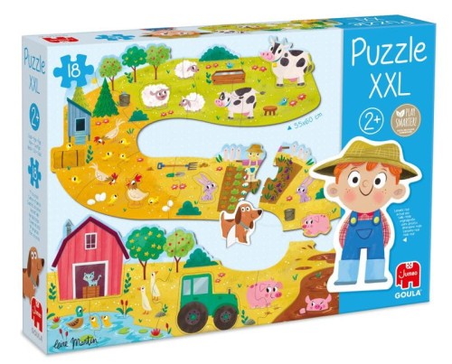 Puzzle XXL Farma Goula 18 el. 2+