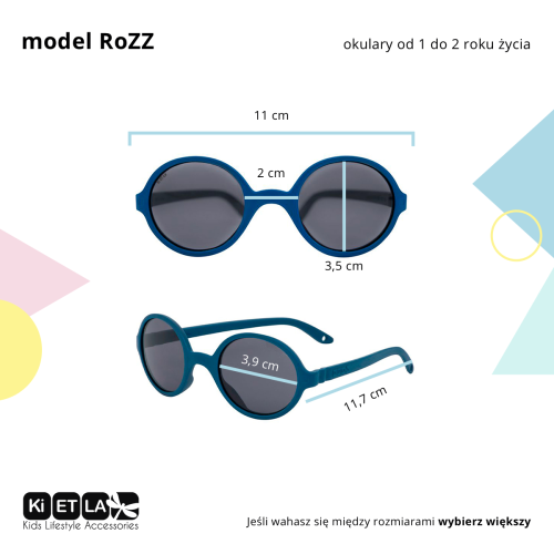 Ki ET LA Okulary przeciwsłoneczne Rozz 1-2 Fluo Orange