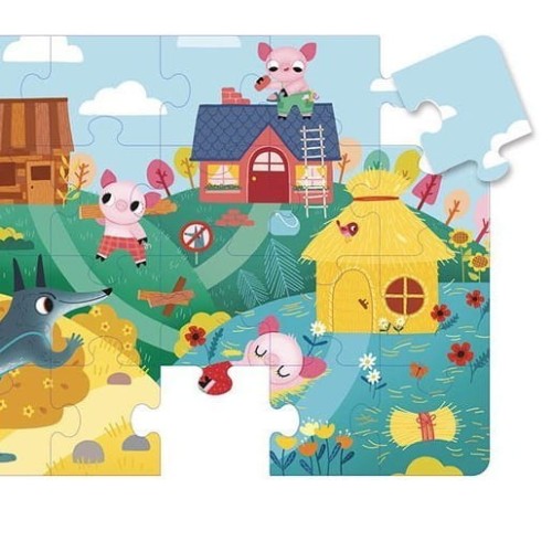 Auzou Puzzle 3 Świnki Przestrzenne Zwierzątka 3+