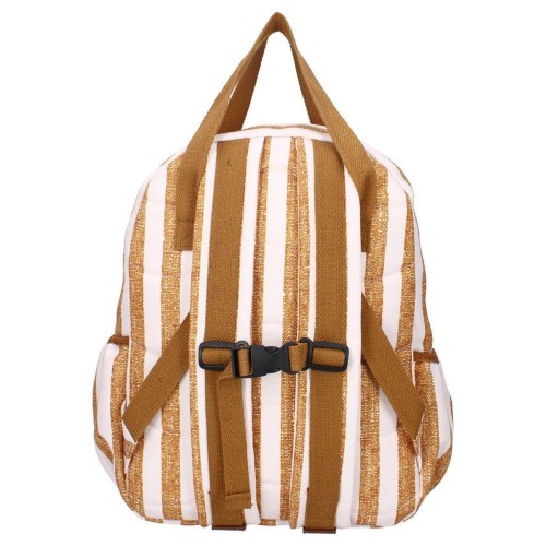 KIDZROOM Plecak dla dzieci L Stripe Frenzy Brown 