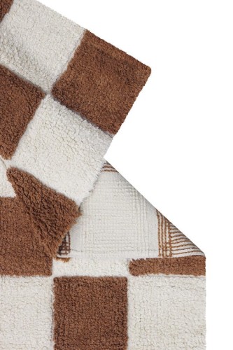 Lorena Canals Dywan bawełniany Kitchen Tiles Toffee 120x160