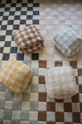 Lorena Canals Dywan bawełniany Kitchen Tiles Toffee 120x160