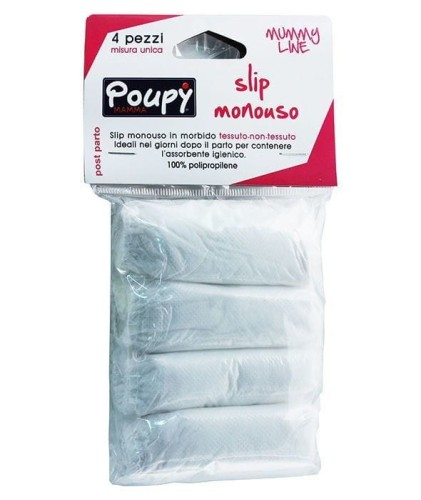 Poupy, Jednorazowe Majtki Poporodowe, 4 szt.