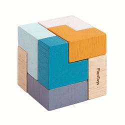 Plan Toys Mini Puzzle Sześcian 9el 3+