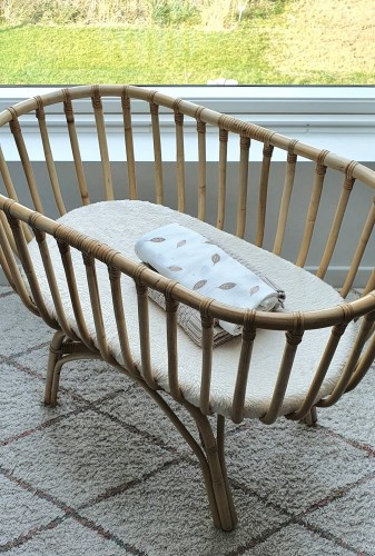 Cozy Nap Prześcieradło do Gondoli Bawełna Miś 35×80 cm