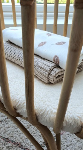 Cozy Nap Prześcieradło do Gondoli Bawełna Miś 35×80 cm