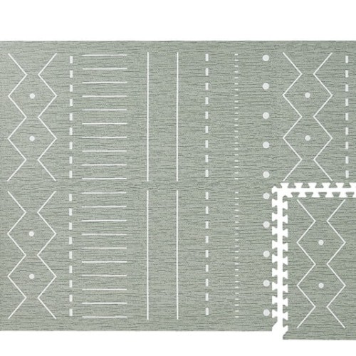 Mata piankowa puzzle duże Prettier Playmat zielona