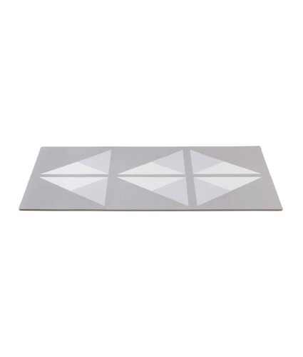 Mata piankowa dla niemowlaka puzzle szare