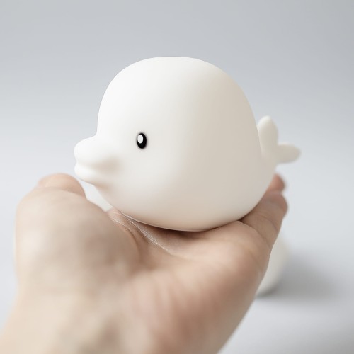 Rabbit&Friends, Zestaw 3 silikonowych lampek białych Morskie