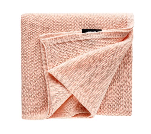 Lullalove, Kocyk otulacz merino PREMIUM brzoskwiniowy