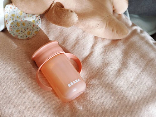 Beaba, Kubek treningowy 360° pink