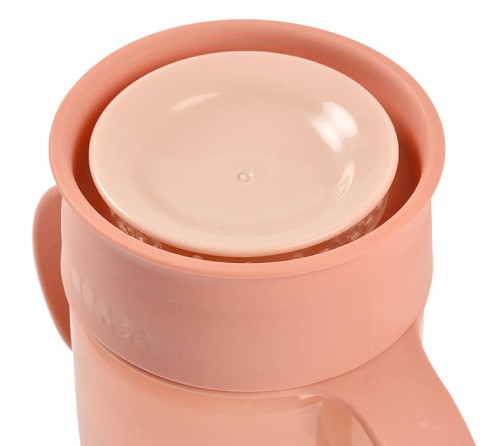 Beaba, Kubek treningowy 360° pink