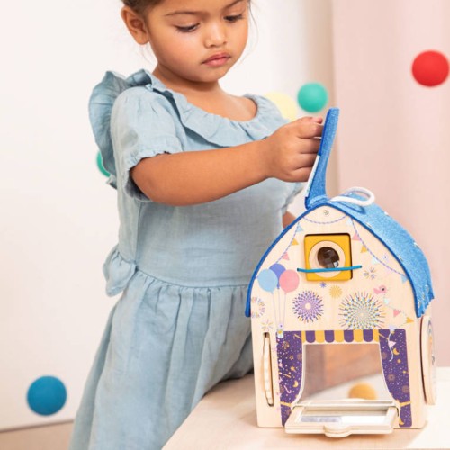 Lilliputiens Domek Iluzjonisty Drewniany 1+