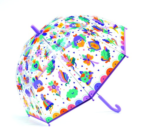 Djeco Parasol Przeciwdeszczowy Tęcza 70cm
