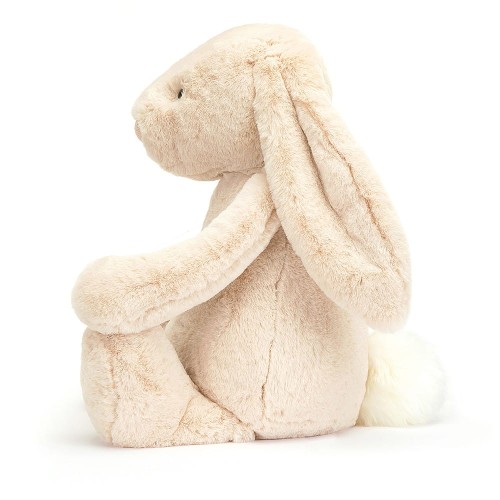 Jellycat,   Króliczek Luxe  31 Kremowy 