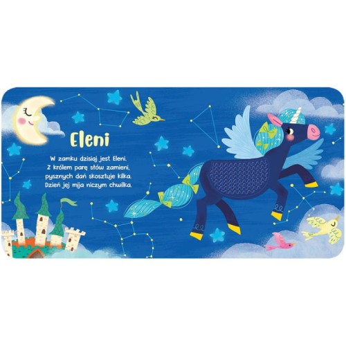 Książeczka sensoryczna. Jednorożce. Poznaj i dotknij