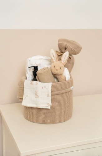 Little Dutch Otulacze Muślinowe Baby Bunny Beige 75x75 cm (2 szt.)